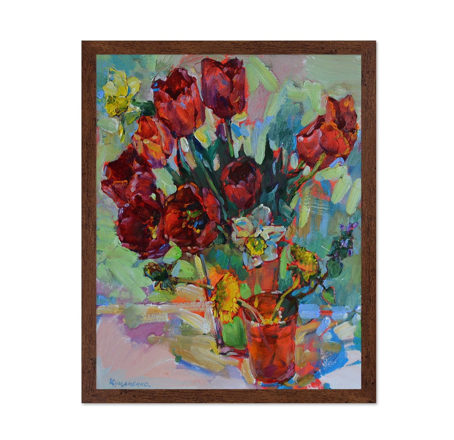 Red Tulip Bouquet
