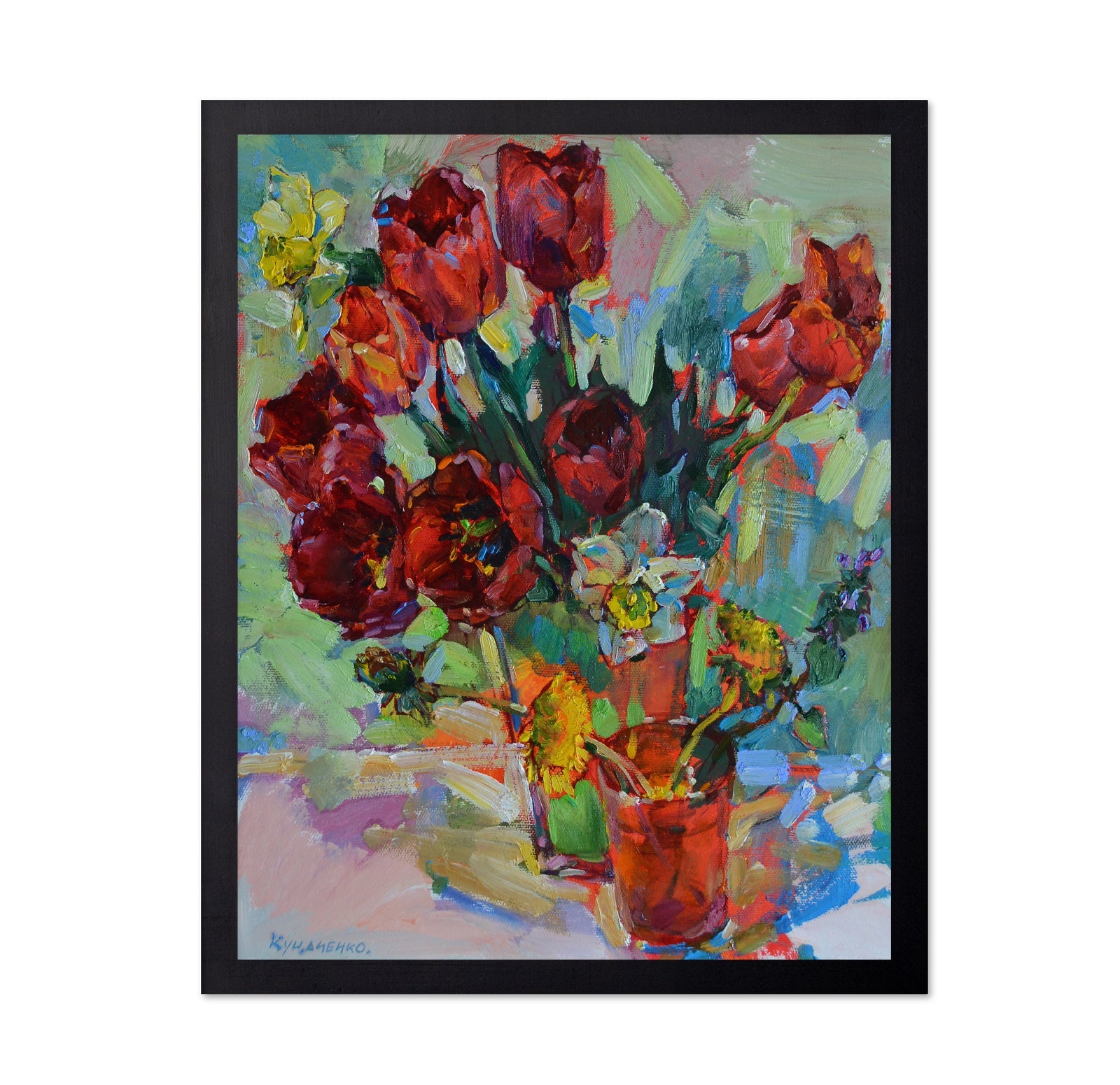 Red Tulip Bouquet