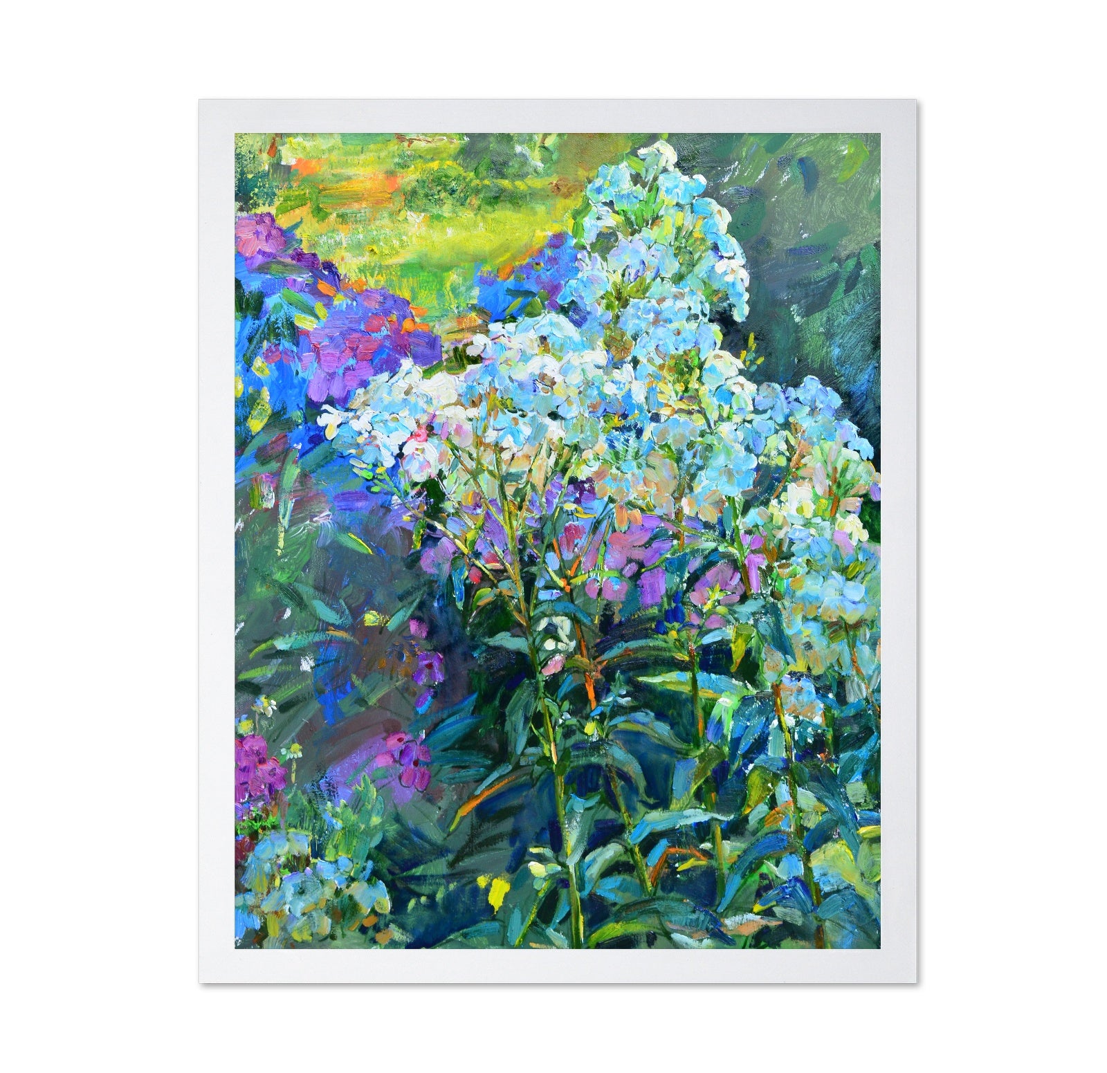 Blue Garden Blooms
