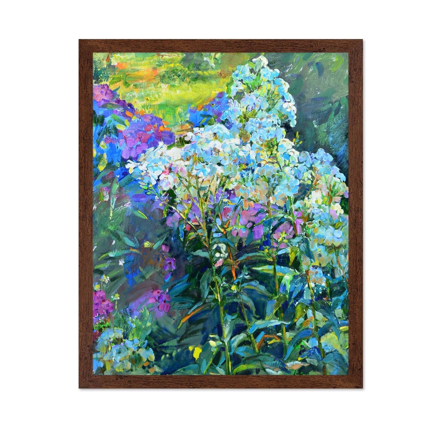 Blue Garden Blooms