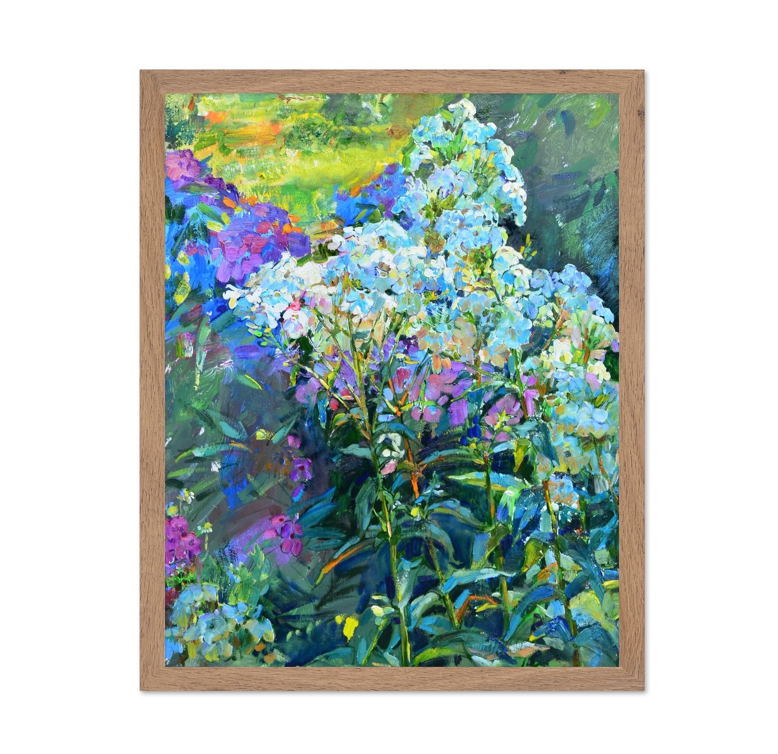 Blue Garden Blooms