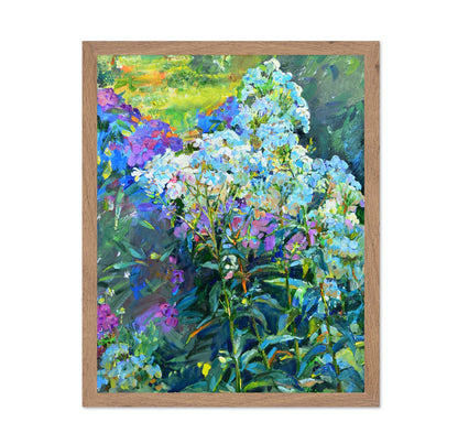 Blue Garden Blooms