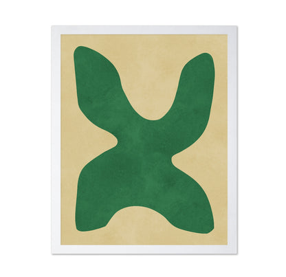 Green Abstract Figure