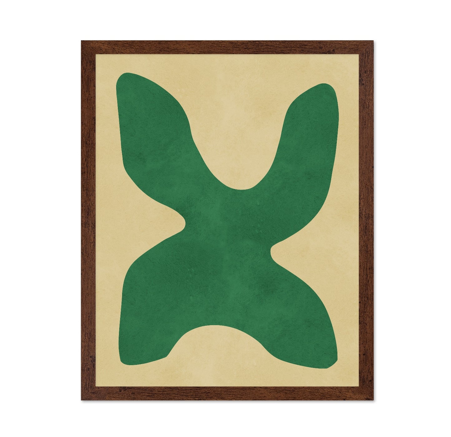 Green Abstract Figure