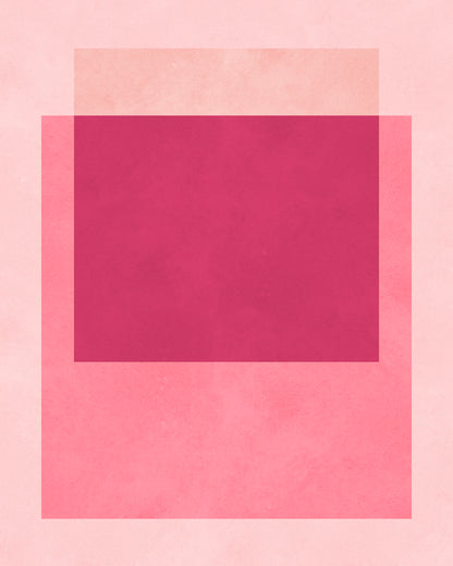 Pink Layered Blocks