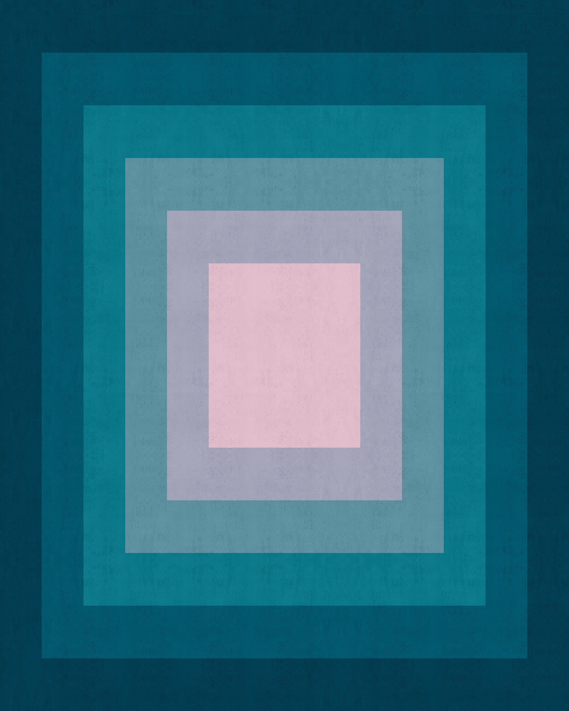 Teal Square Layers