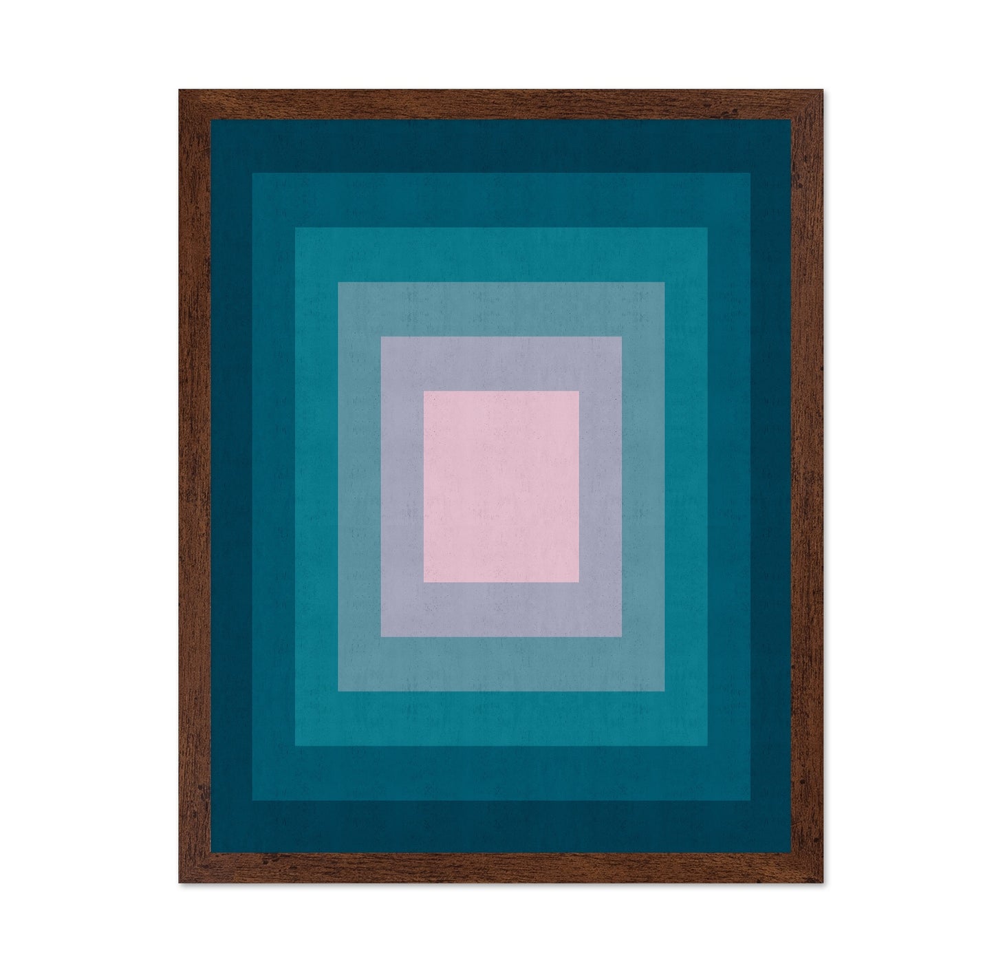 Teal Square Layers