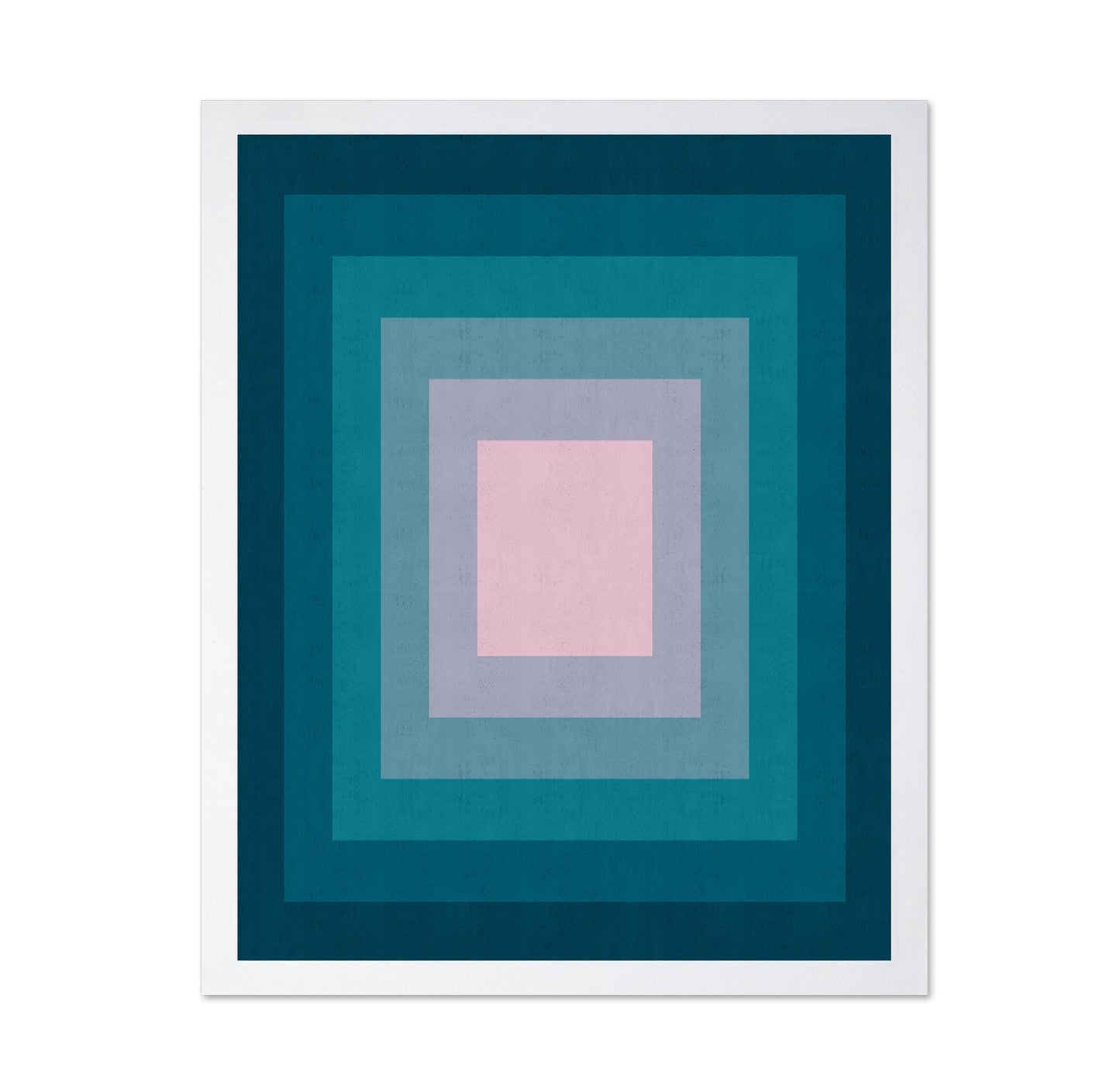 Teal Square Layers