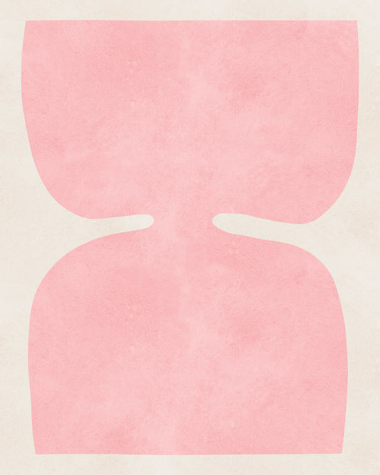 Soft Pink Figure