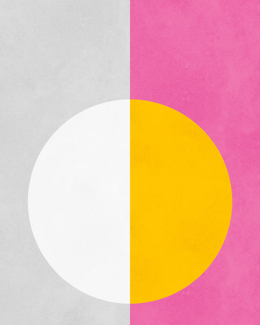 Split Yellow Circle