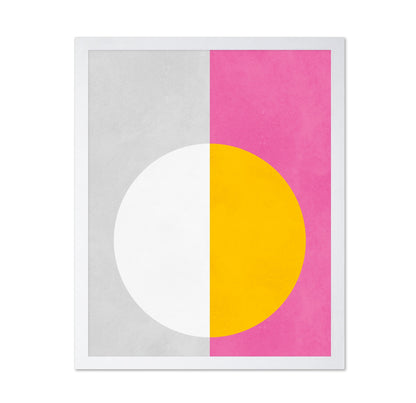 Split Yellow Circle
