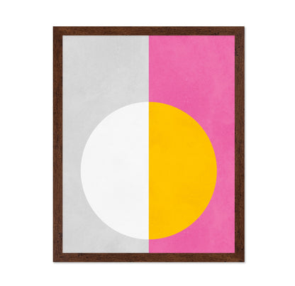 Split Yellow Circle