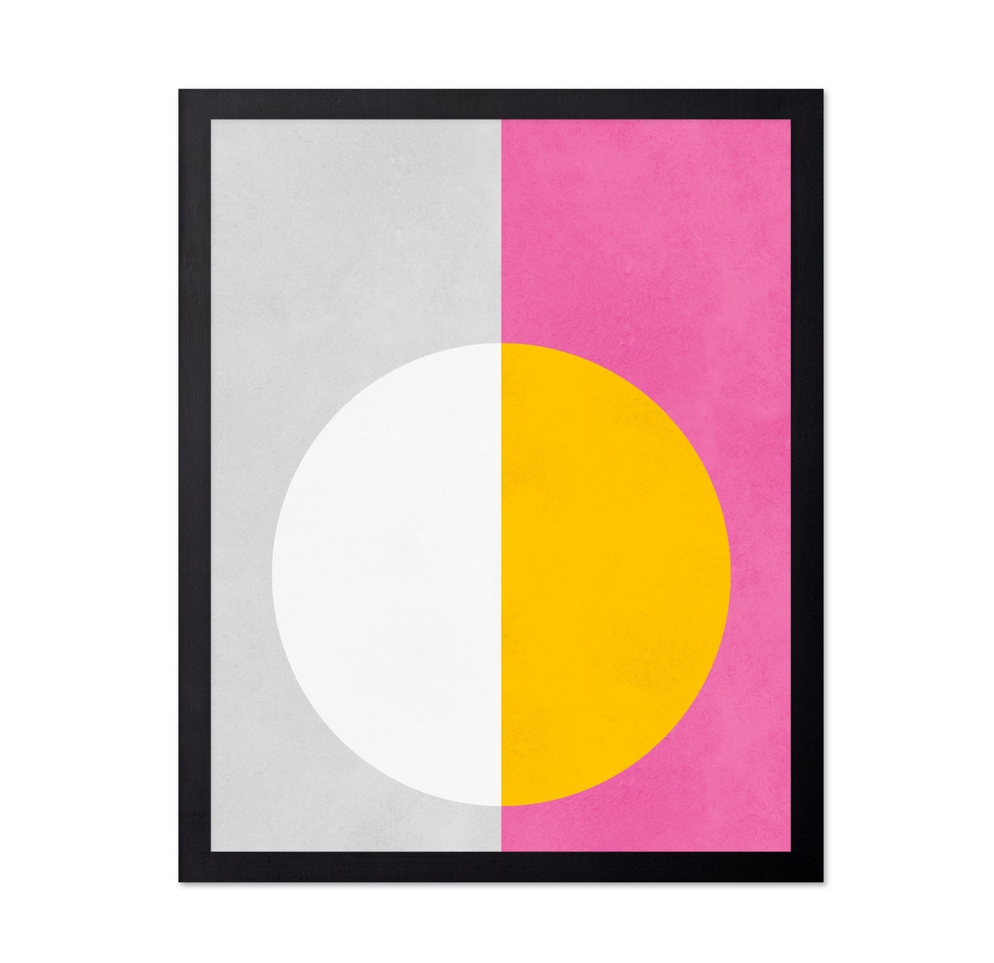 Split Yellow Circle