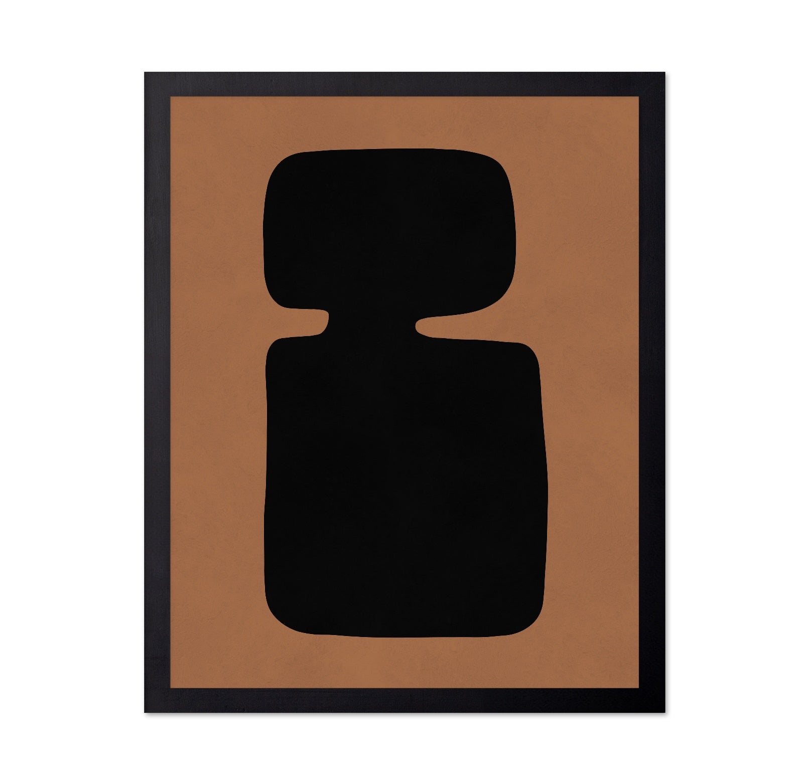 Black Abstract Figure