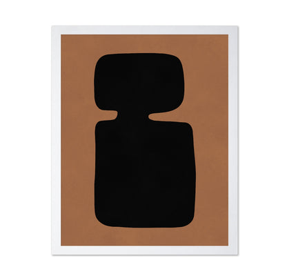 Black Abstract Figure