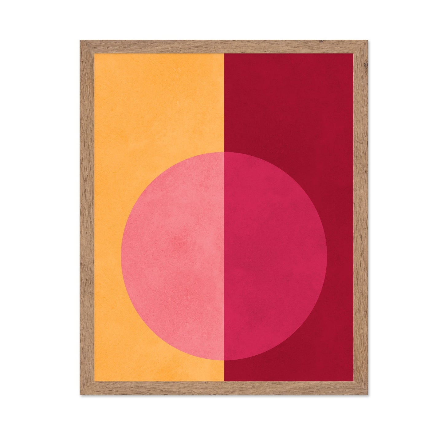 Split Pink Circle