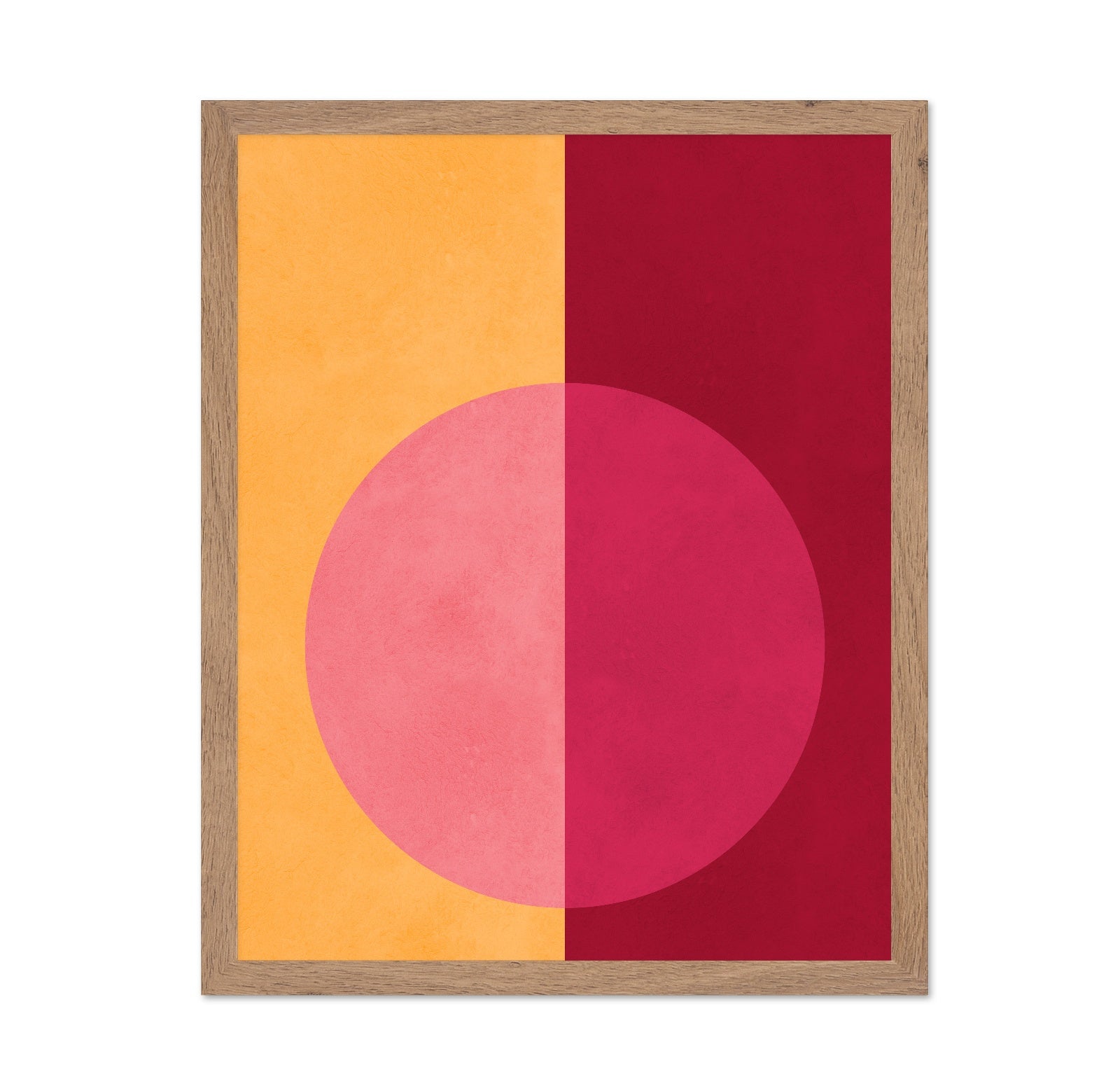 Split Pink Circle