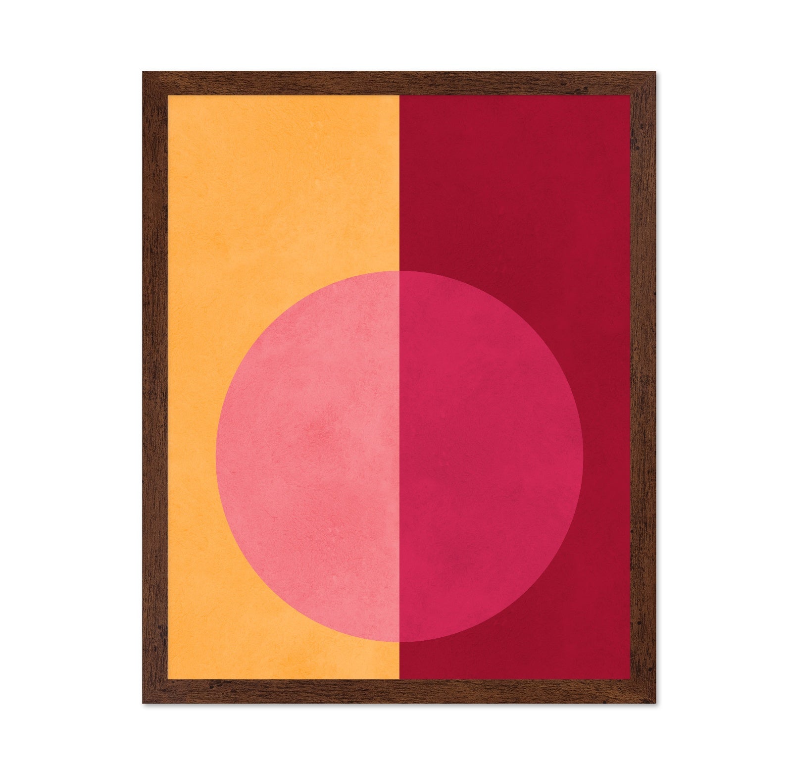 Split Pink Circle