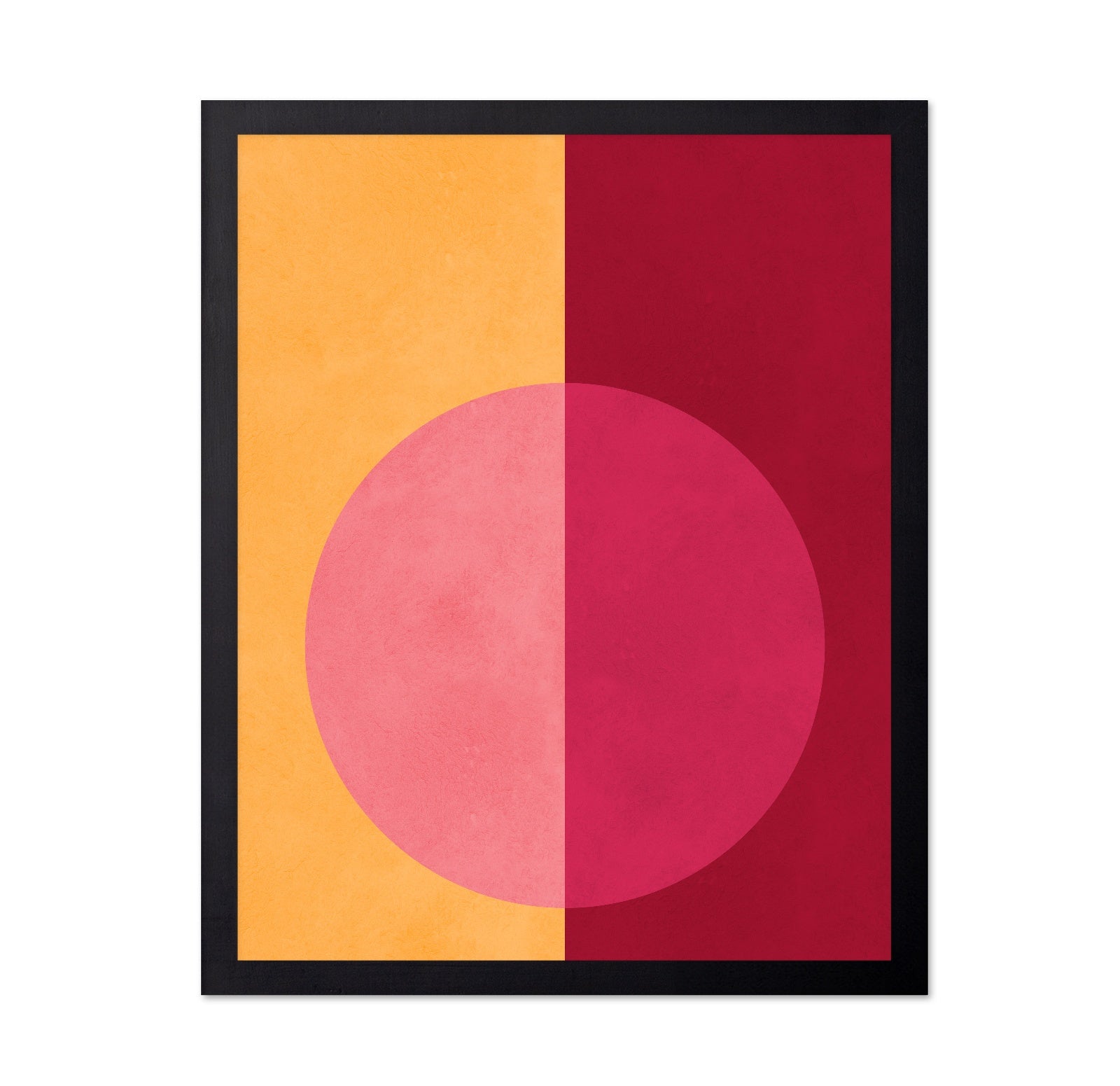 Split Pink Circle