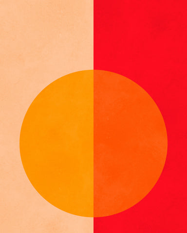 Split Sun Circle