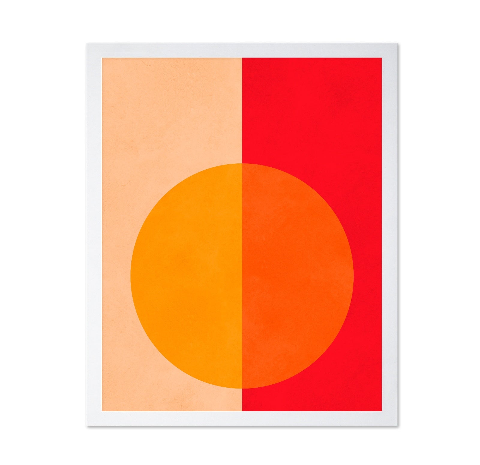 Split Sun Circle