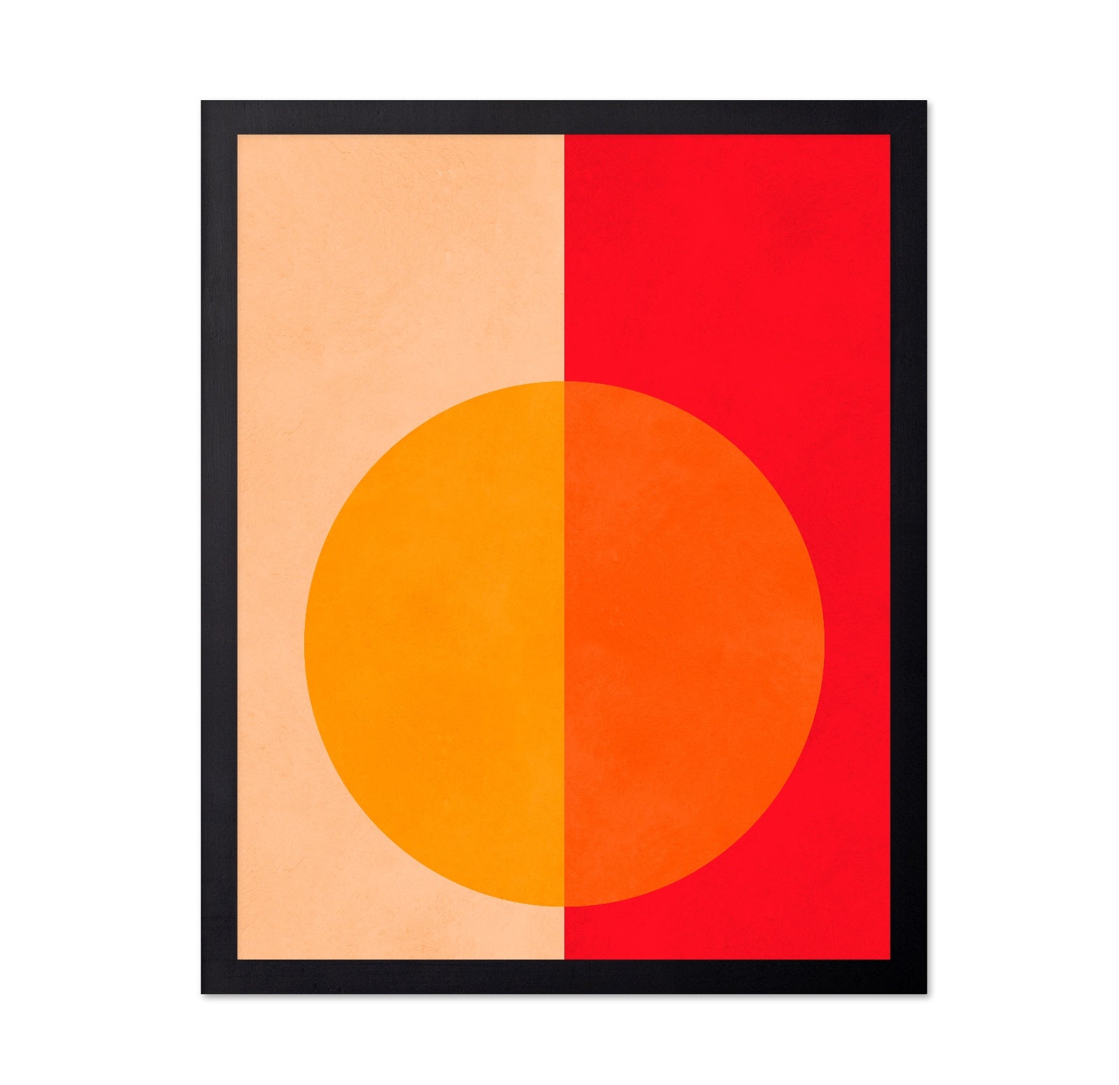 Split Sun Circle