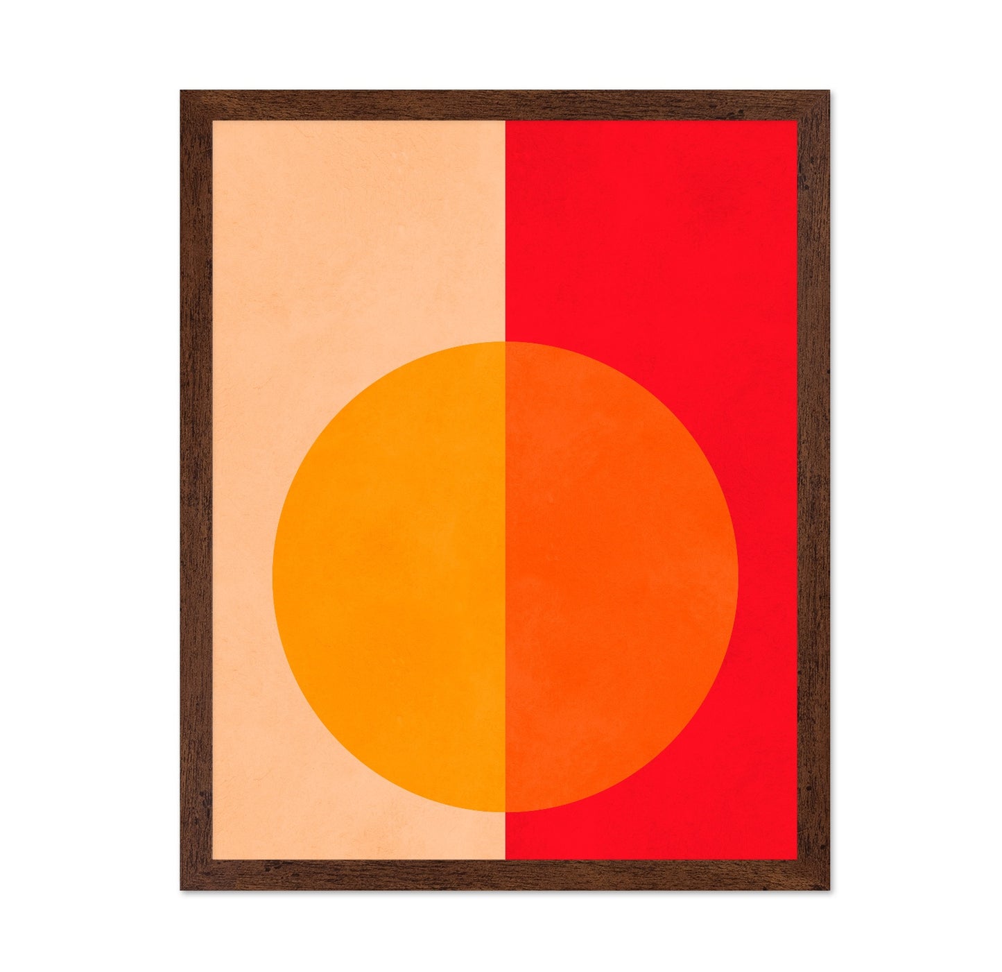 Split Sun Circle