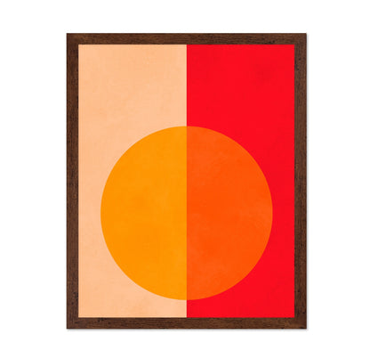 Split Sun Circle