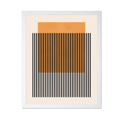Orange Stripe Grid
