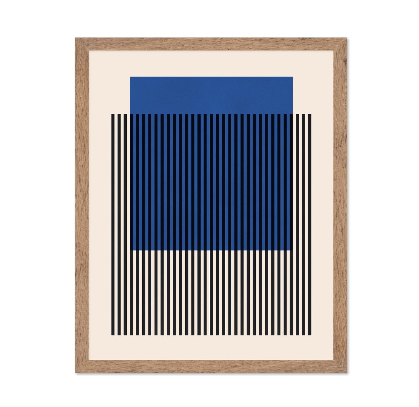 Blue Stripe Grid