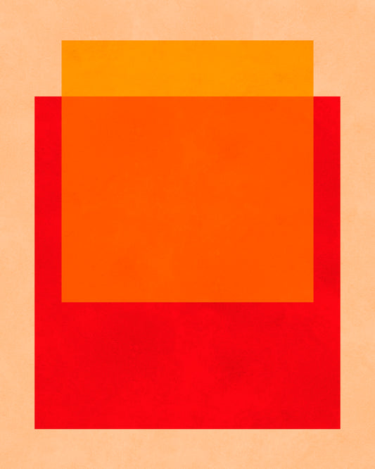 Orange Red Blocks