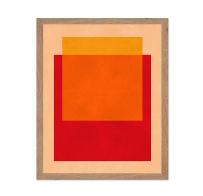 Orange Red Blocks