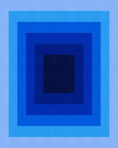 Blue Depth Squares