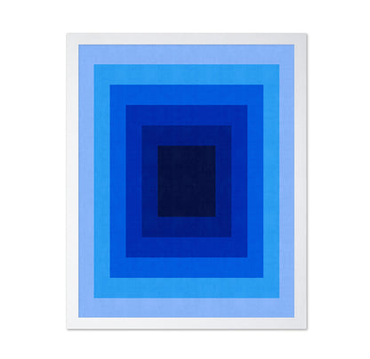 Blue Depth Squares