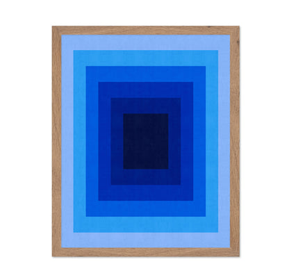 Blue Depth Squares