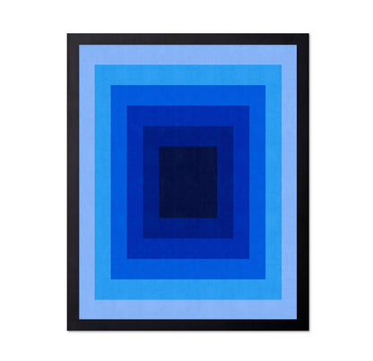 Blue Depth Squares