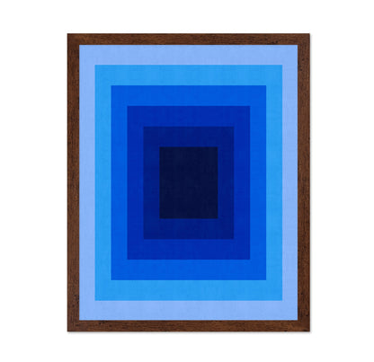 Blue Depth Squares