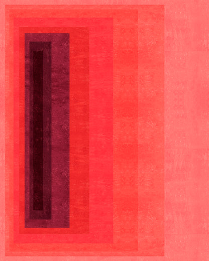 Red Gradient Depth
