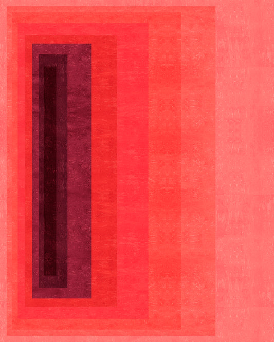 Red Gradient Depth