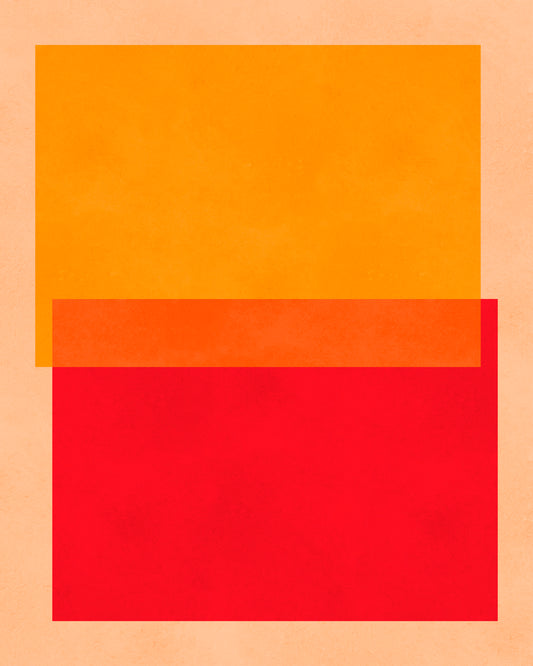 Warm Color Blocks No2
