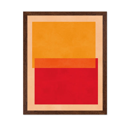 Warm Color Blocks No2