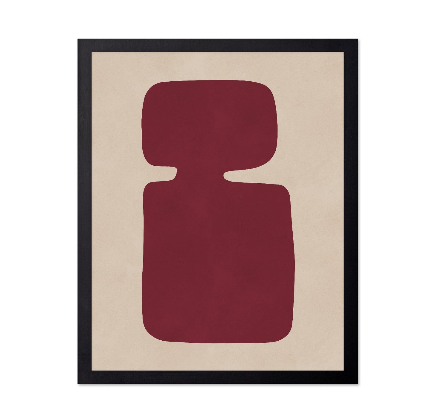 Red Abstract Figure No2