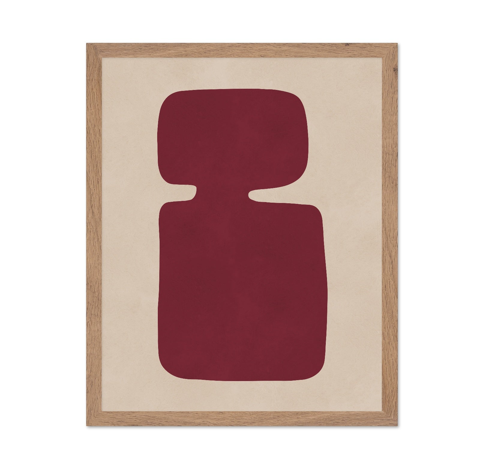 Red Abstract Figure No2
