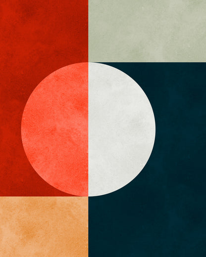 Split Circle Blocks No1