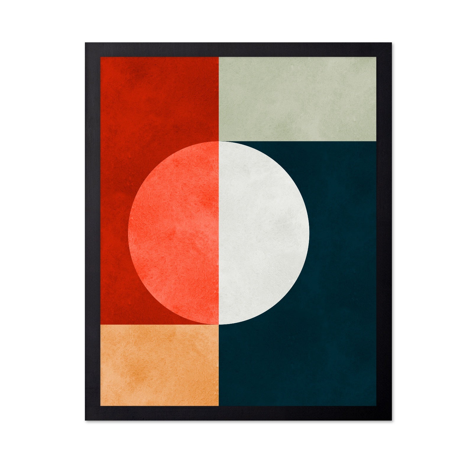 Split Circle Blocks No1