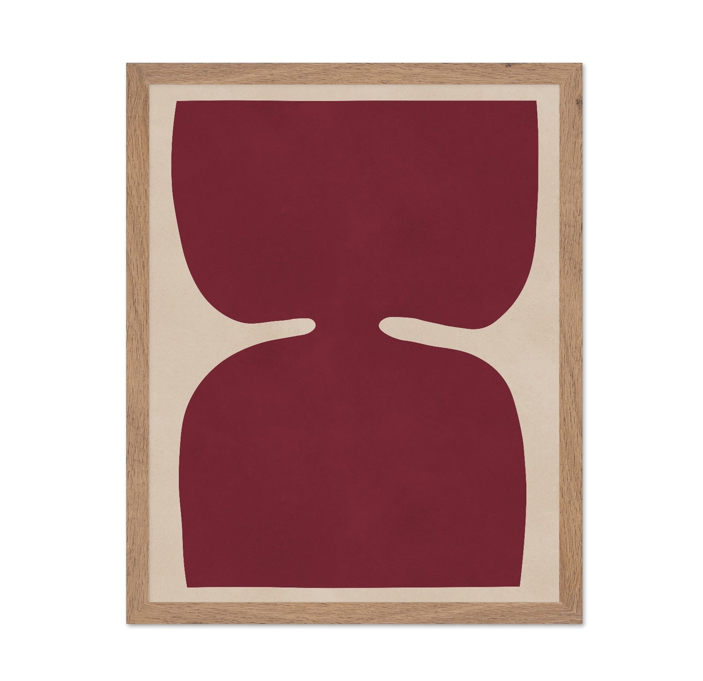 Red Organic Shape No2