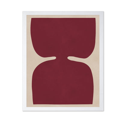 Red Organic Shape No2