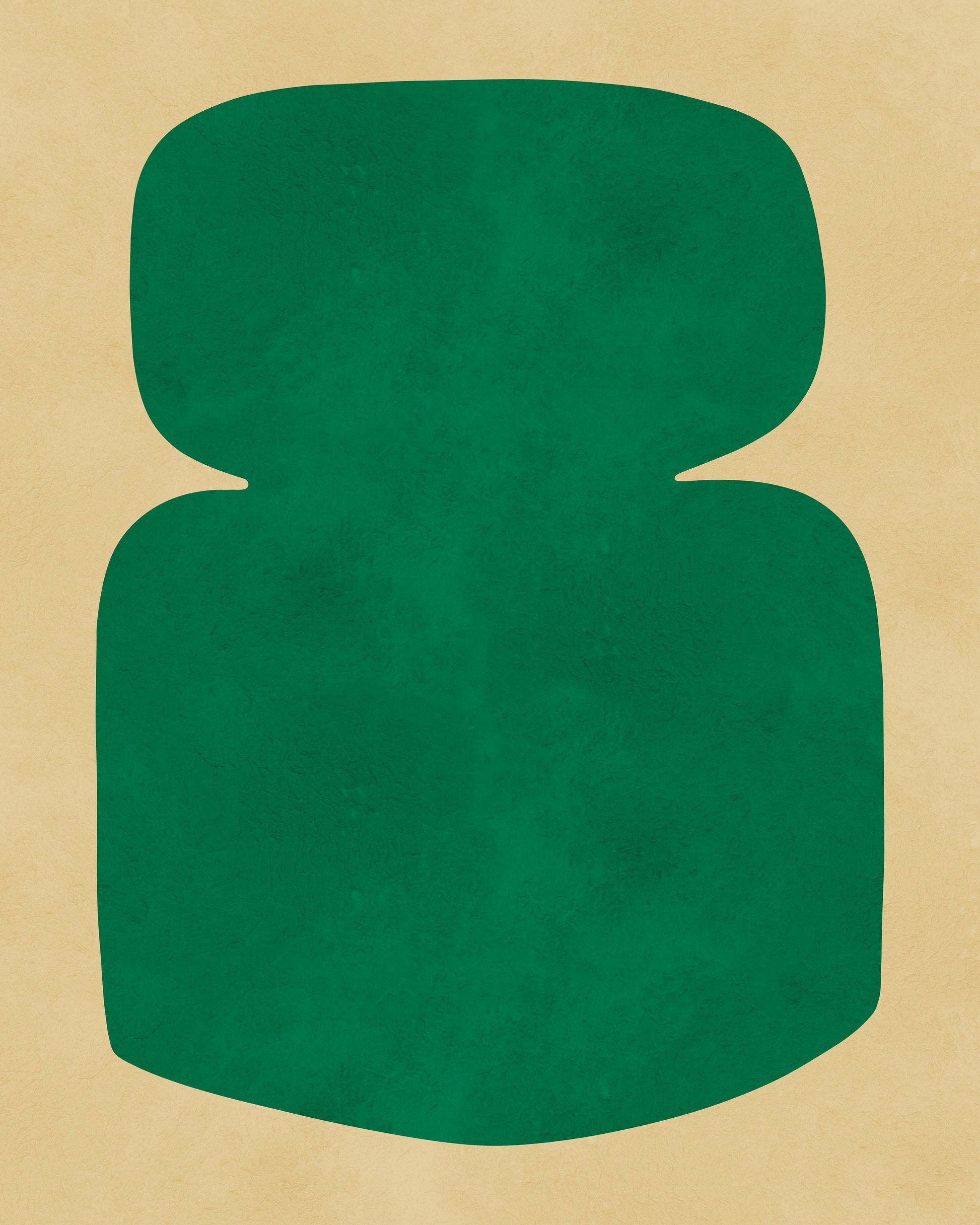 Green Rounded Form