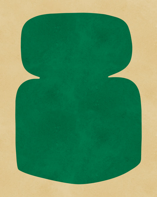 Green Rounded Form
