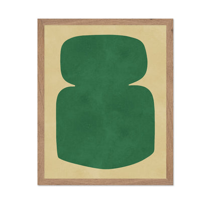 Green Rounded Form